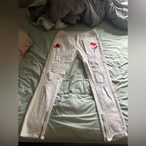 Rose jeans